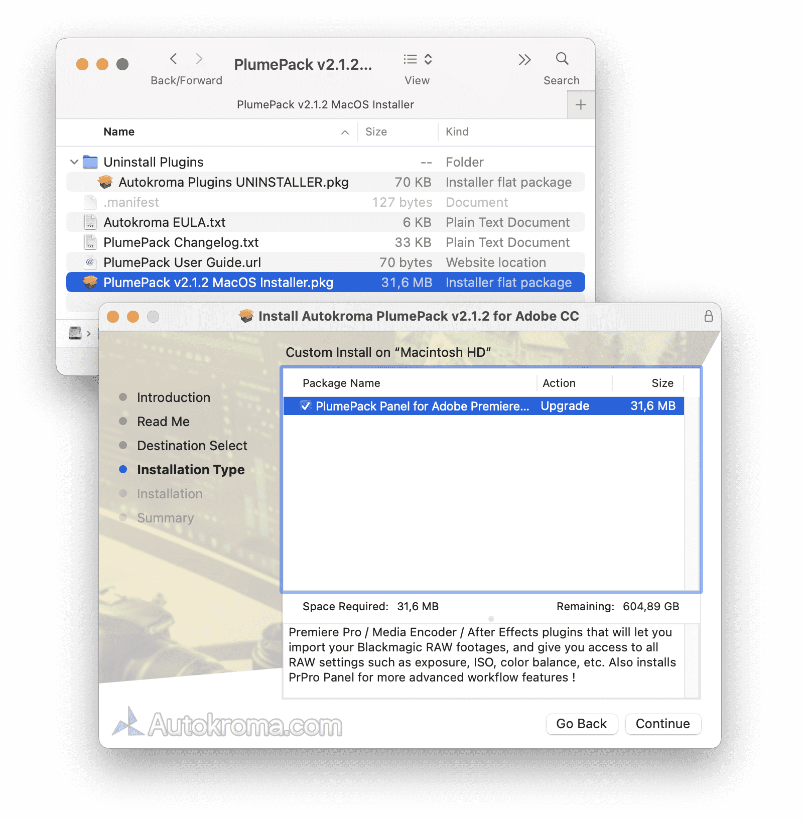 Installer_PlumePack_macOS